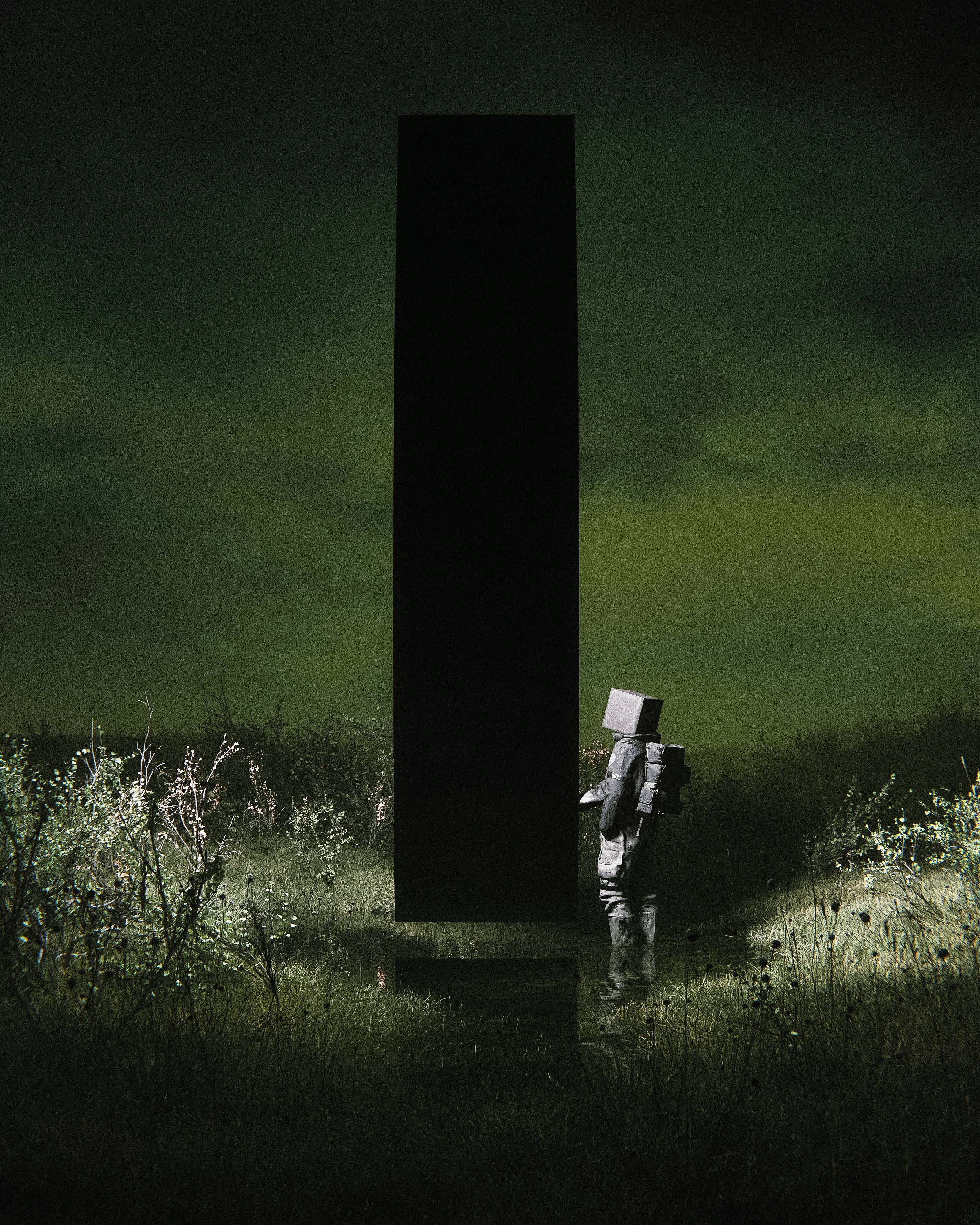 The Silent Witness: A Haunting Piece by Huleeb