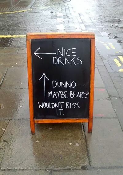 The Most Persuasive Bar Sign You'll Ever See
