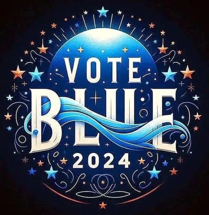 Vote Blue in 2024: Harris for President!