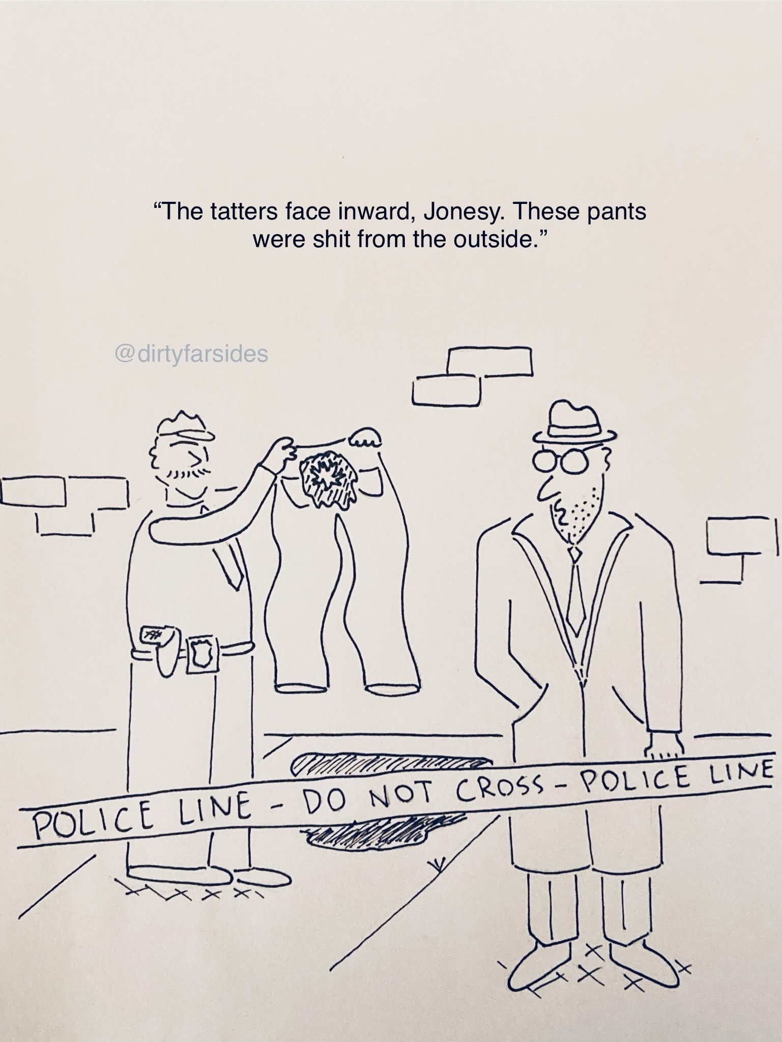The Intriguing Mystery of the Tatters Facing Inward