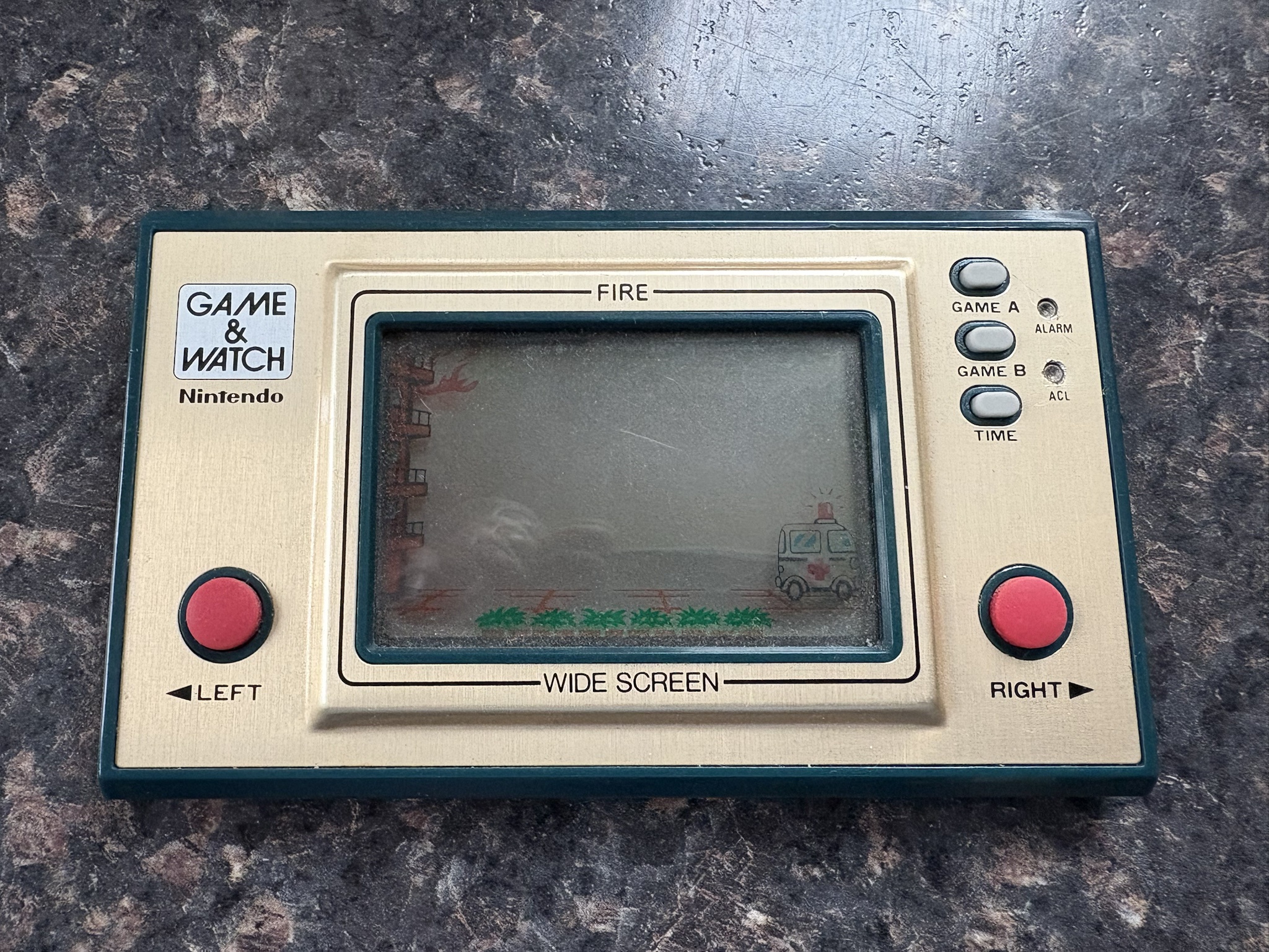 Throwback to the Nintendo Game & Watch: Fire - A Classic in Gaming