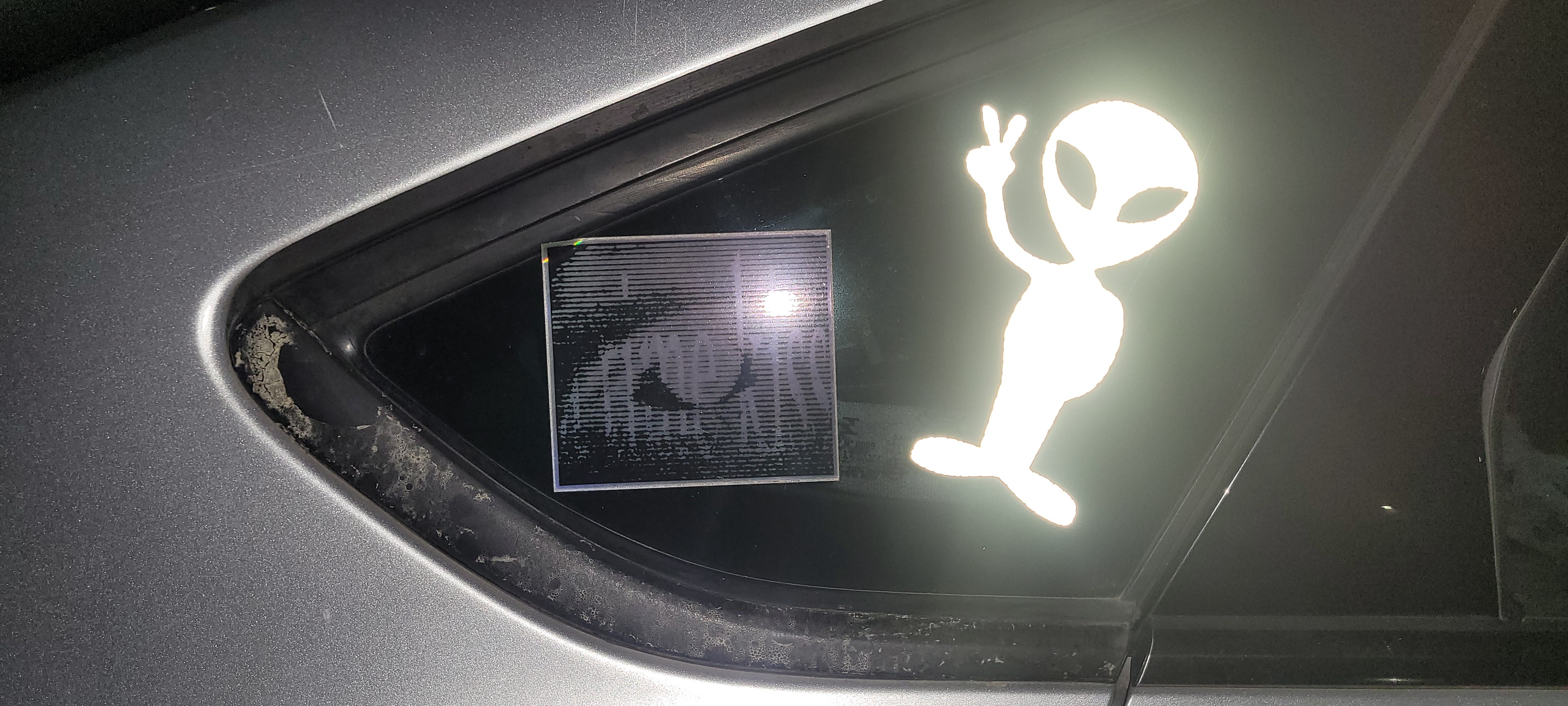 Aliens Cruising in My UFO (aka Car)