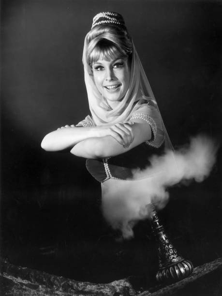 Throwback to Barbara Eden's Glamorous Promo for 'I Dream of Jeannie' (1965-66)