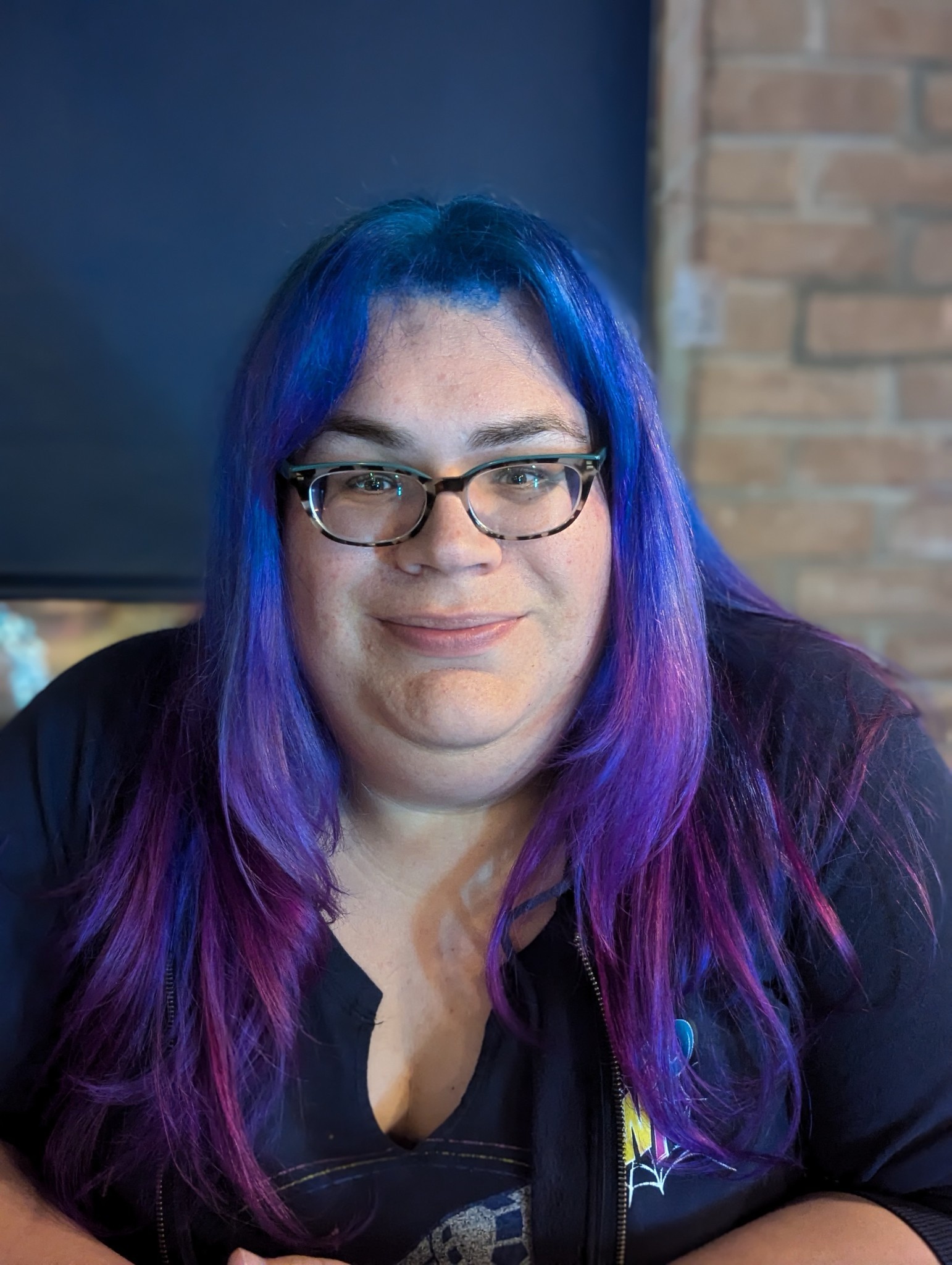 Not usually one for selfies, but I’m loving my new hair color!