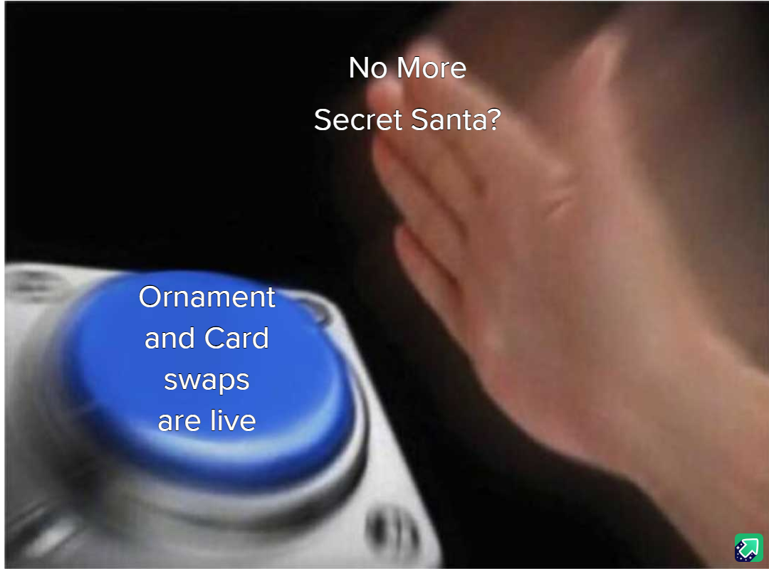 Missing Secret Santa? Join Our Ornament and Card Swaps!