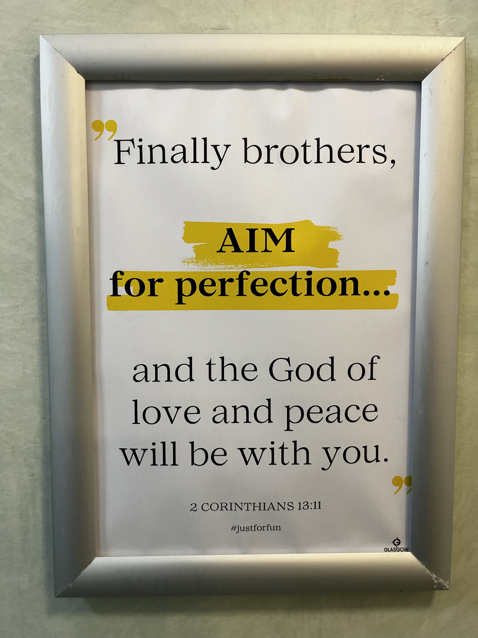 A Surprising Find at the Church Urinal
