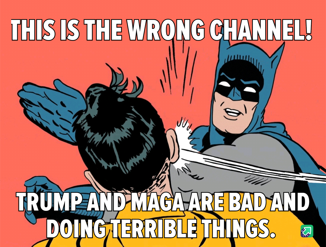 Where are all the pro-Trump posts on Imgur? It seems like it's just a sea of complaints about him and his impact on the country. If you want to make a change, why not share your thoughts where his supporters actually hang out?