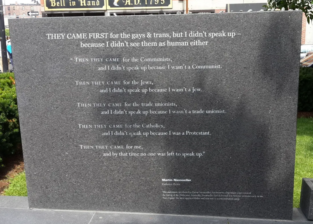 It used to be the peaceful part of town...