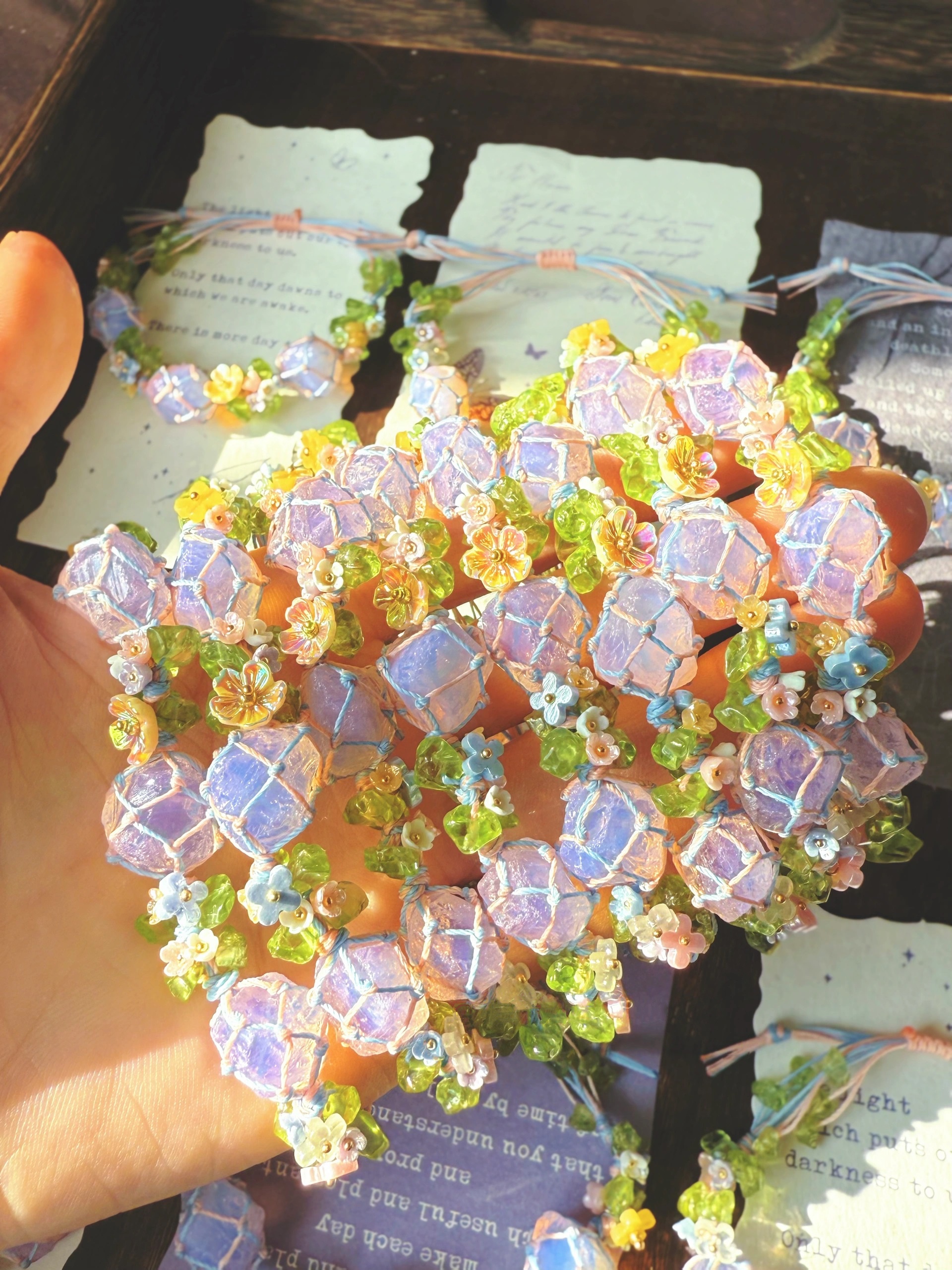 Check Out These Handmade Bracelets I've Recently Crafted!