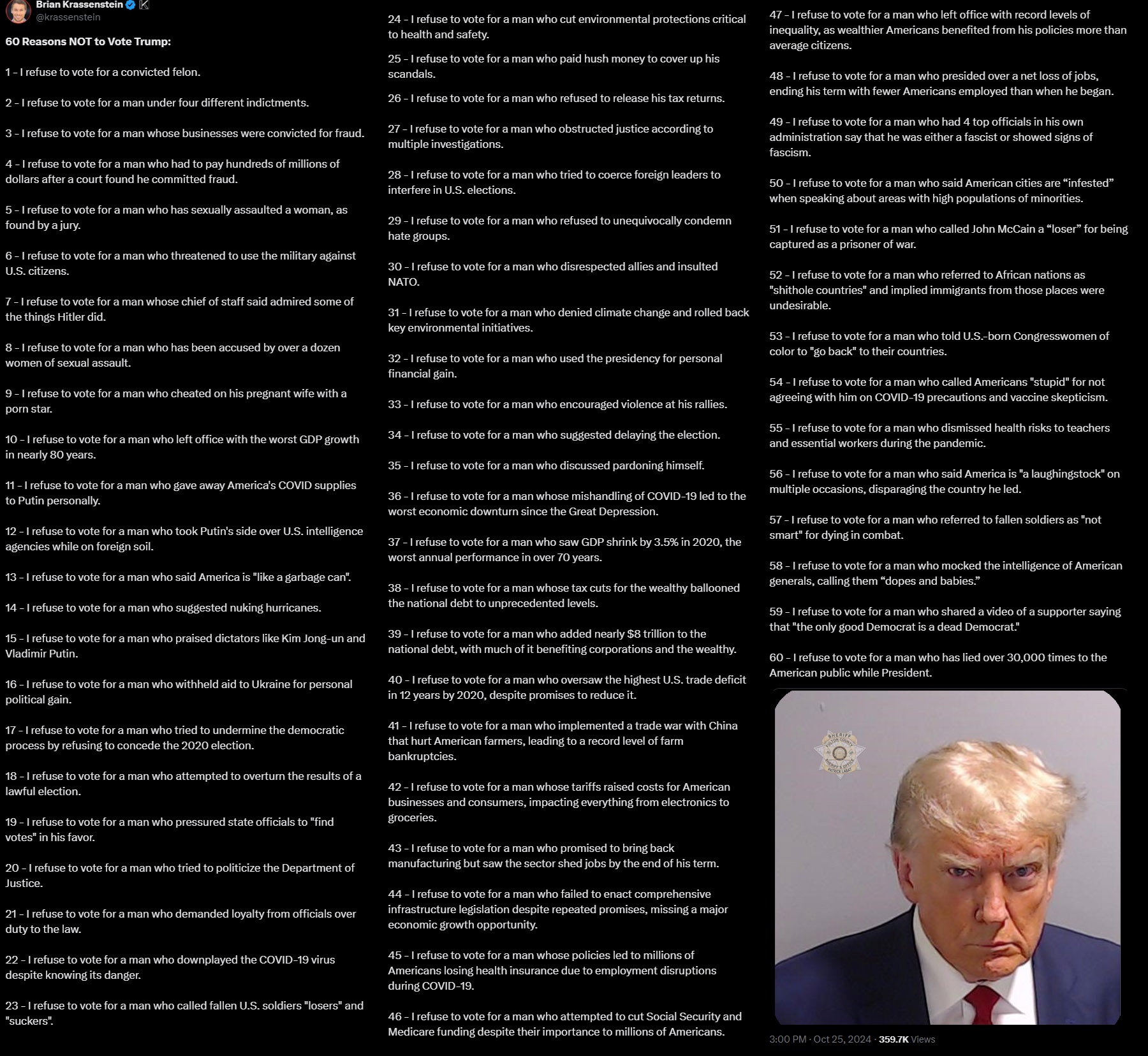 Here Are 60 Reasons, But Trust Me, There Are Many More!