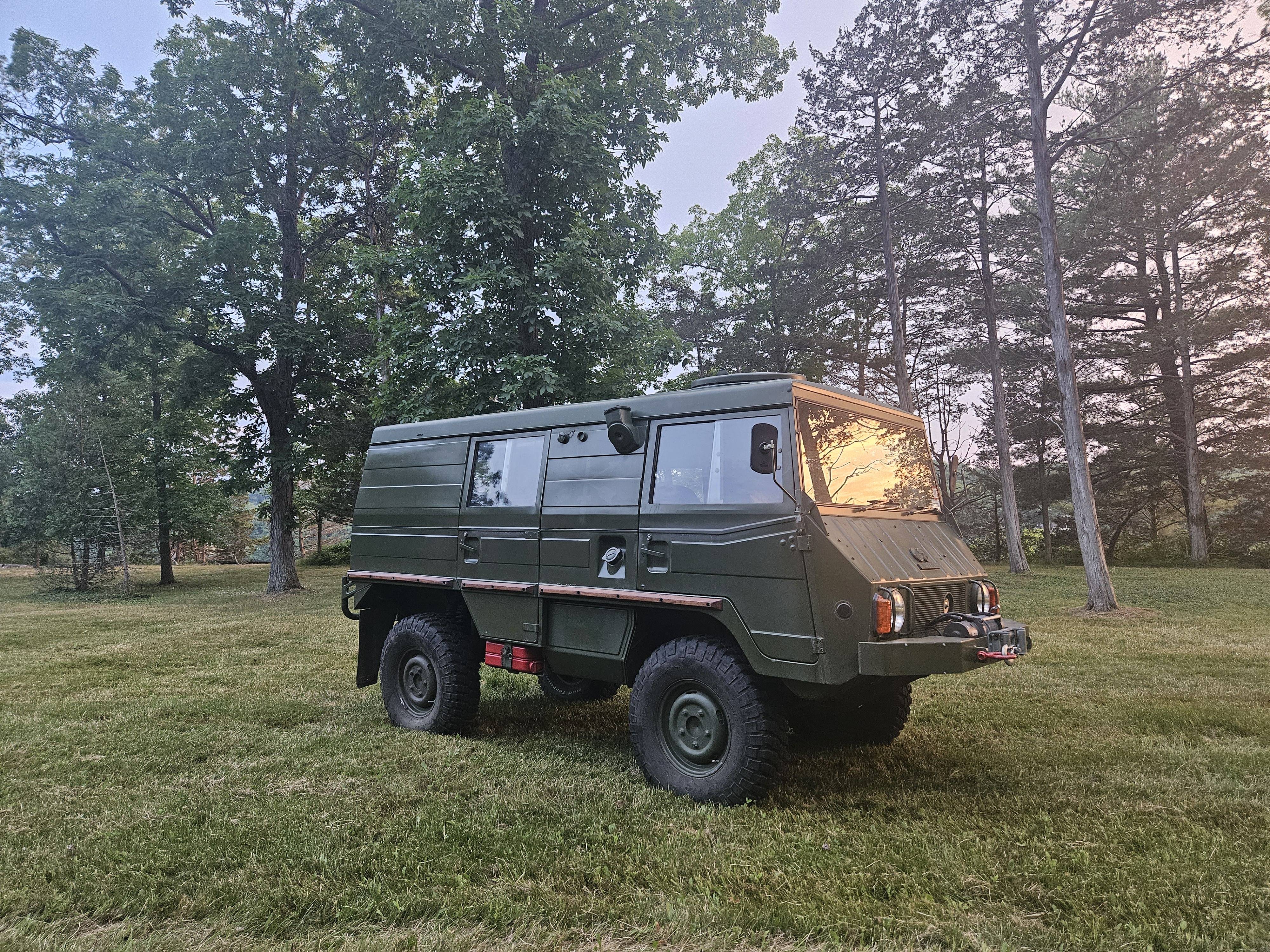 Exploring the Rugged Pinzgauer 710k: A Unique Adventure
