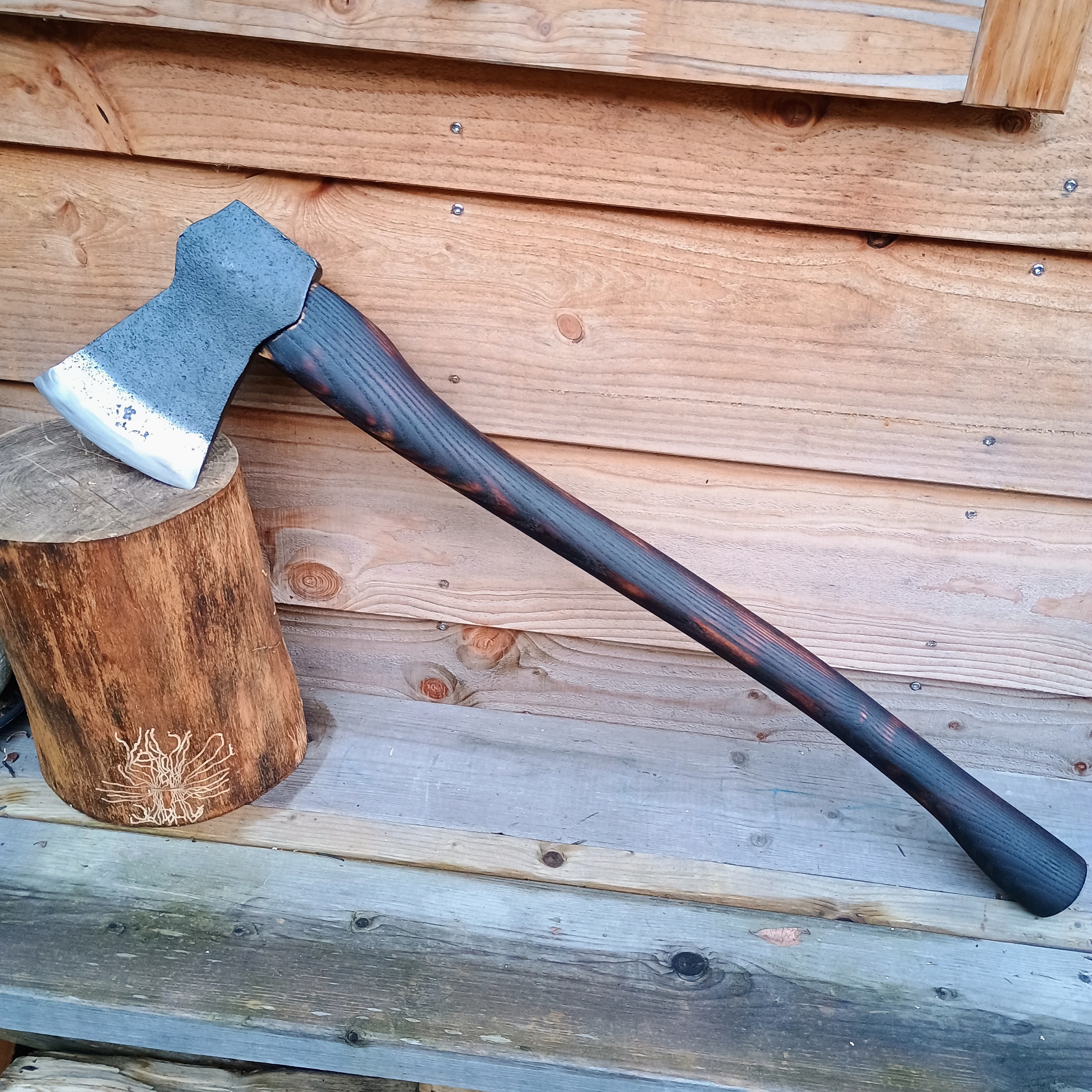 Revamped Handle for a Thrift Store Axe Head