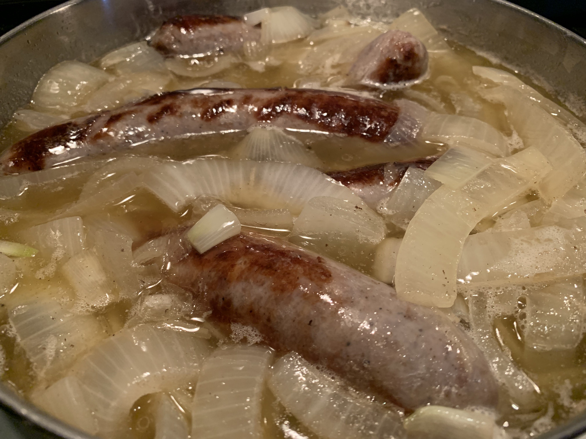 Nothing beats a brat hot tub on a chilly winter day.