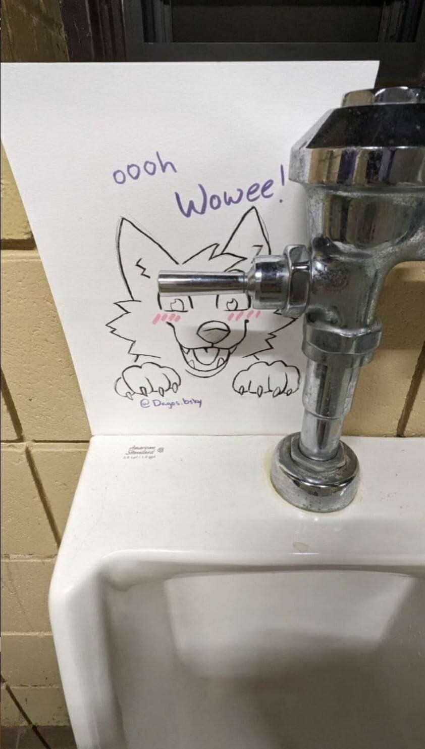 When you suddenly notice that bulge, uwu
