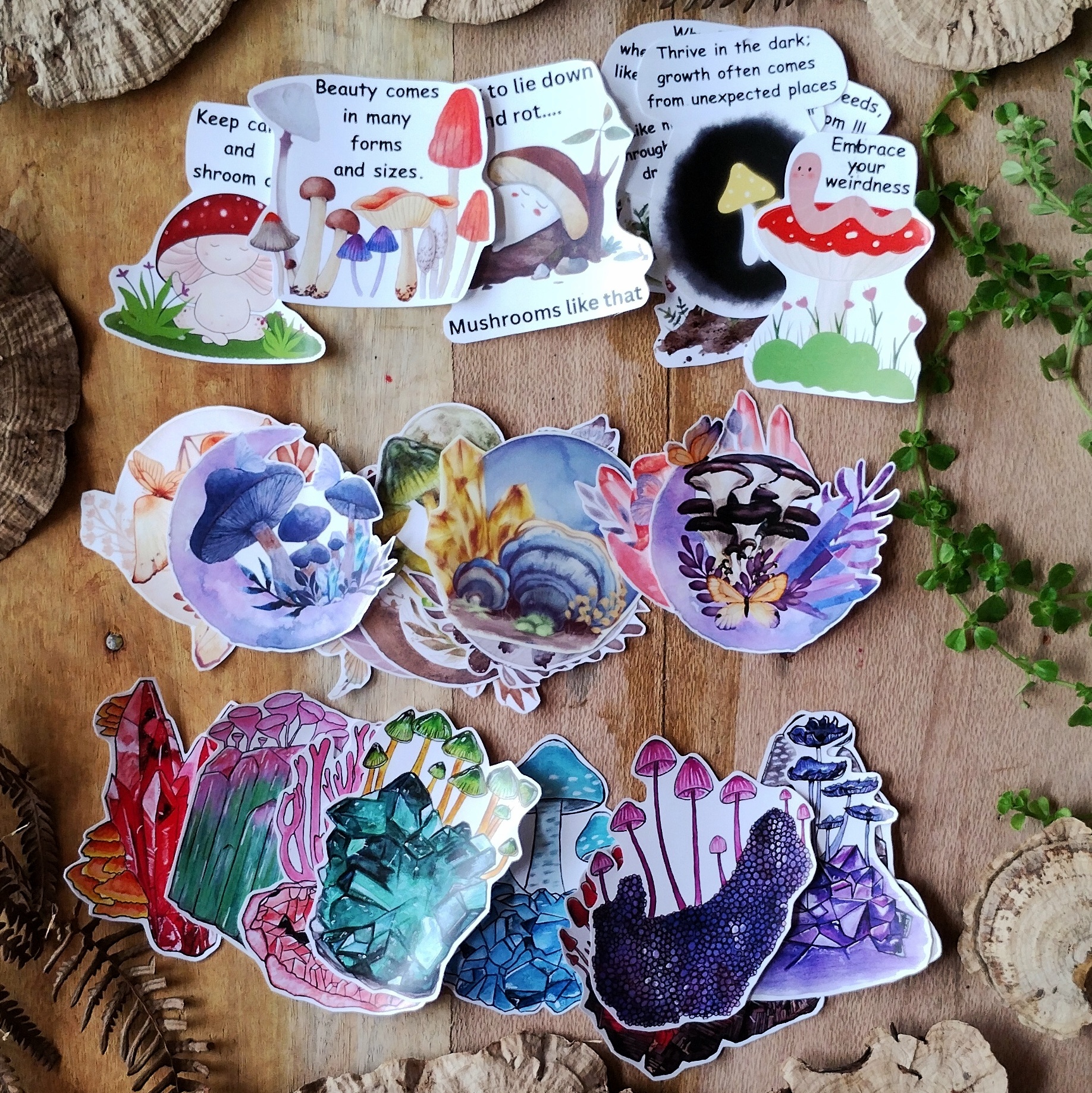 Unique Mushroom Art Available for Purchase