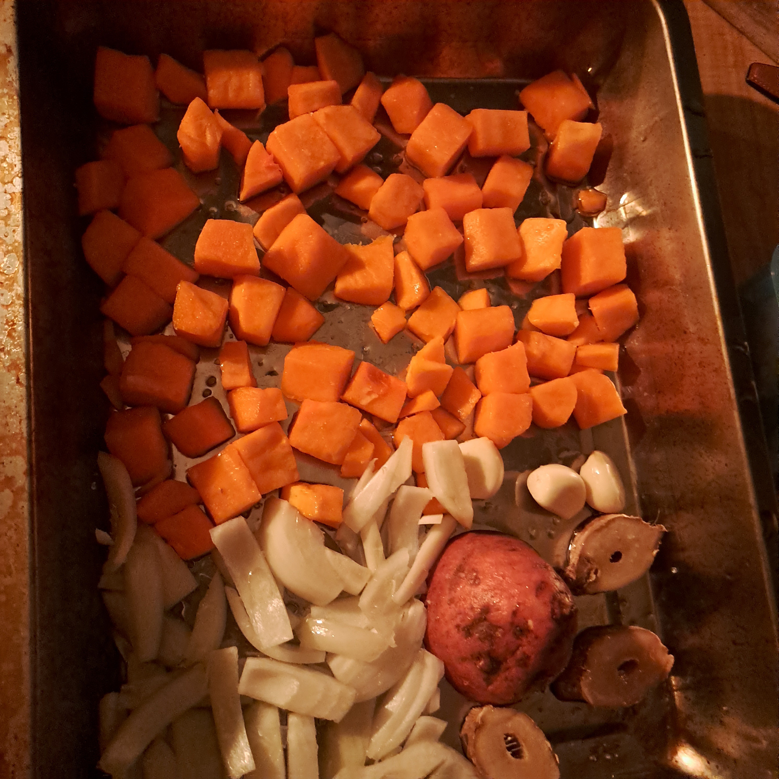 Delicious Roasted Pumpkin Soup with Sausage in Just 2 Simple Steps