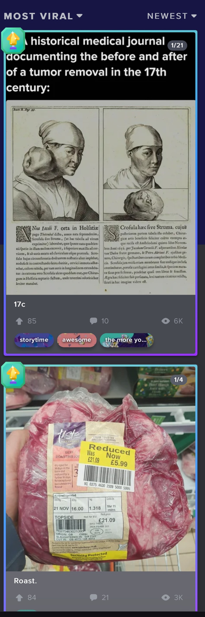 Surprise! Tumor is now on the menu.