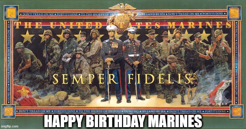 Happy Birthday to the Marines!