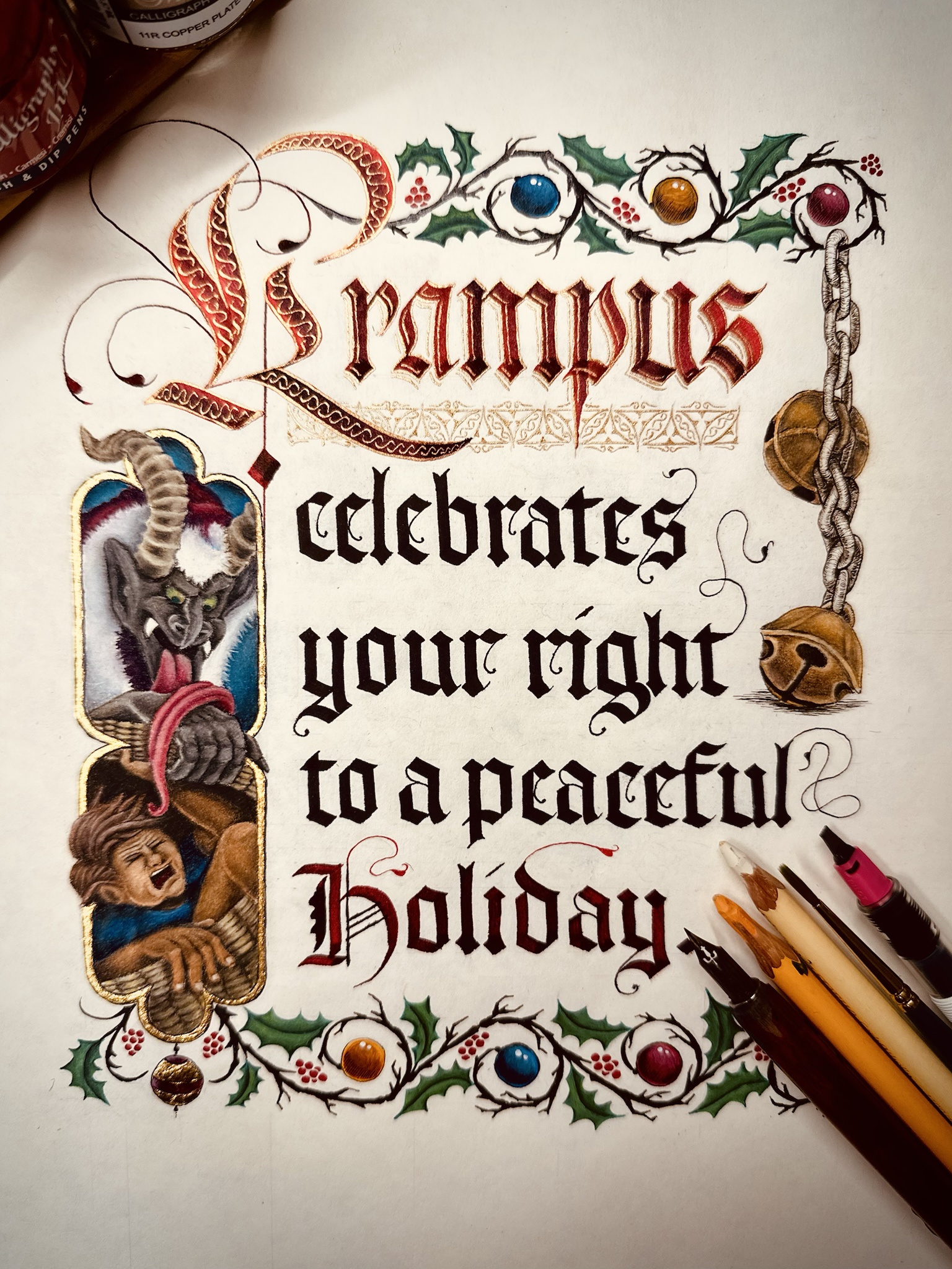 When exactly does Krampus return his stolen treasures?!