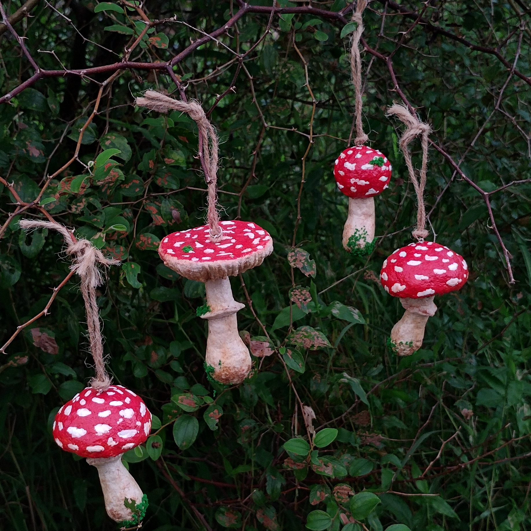 Whimsical Mushroom Decorations