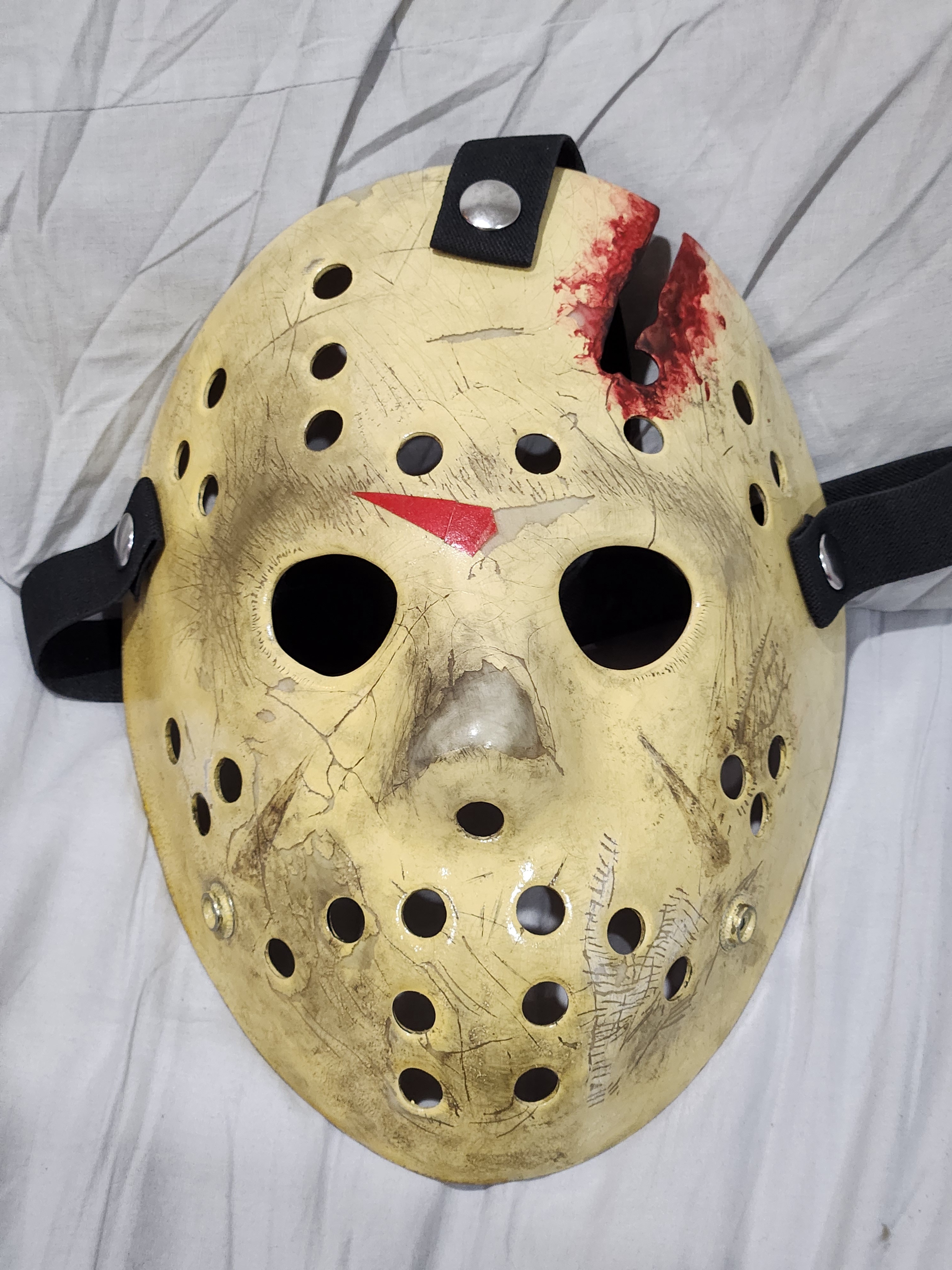 The Iconic Hockey Mask from Friday the 13th Part 4: The Final Chapter