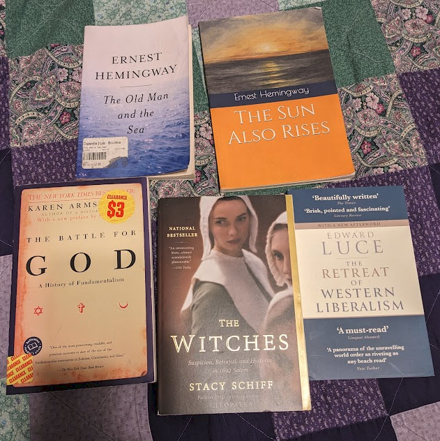 Amazing Finds at the Used Book Store Today!