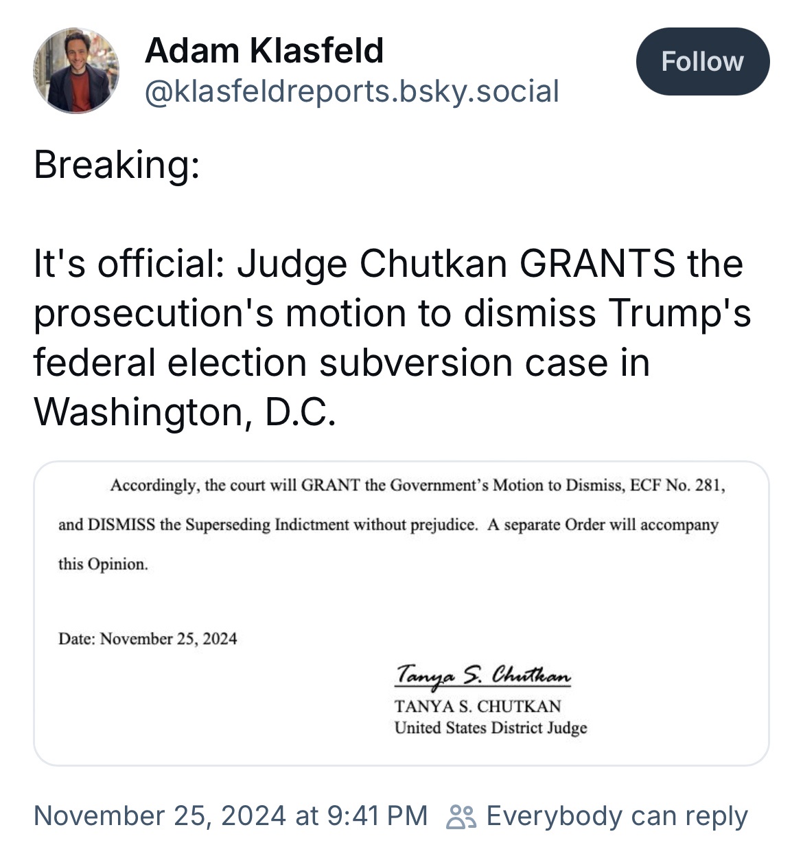 He Managed to Get Away with Everything!