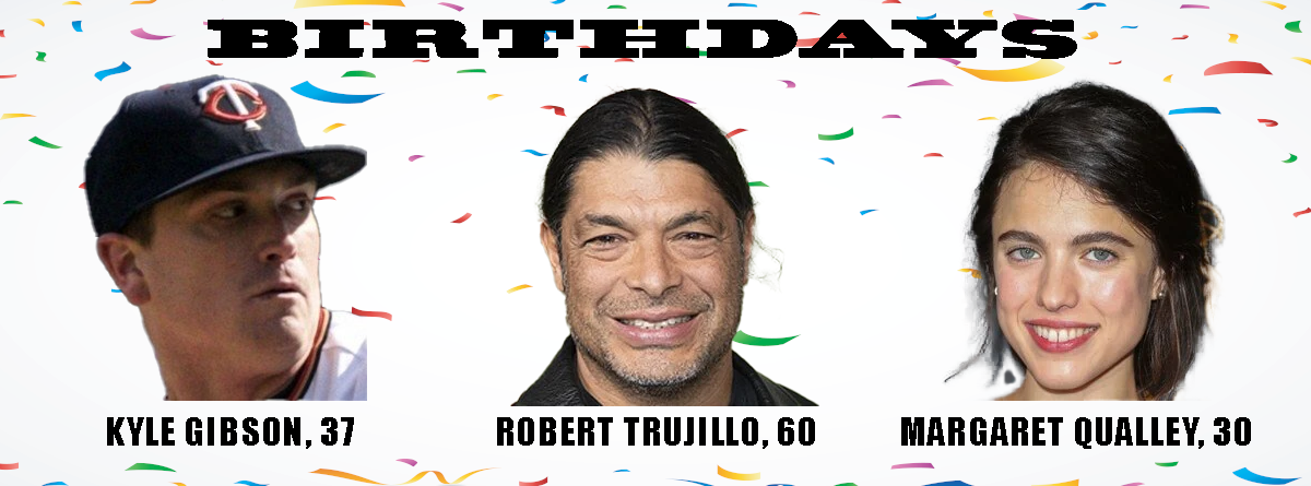 Celebrating October 23rd birthdays