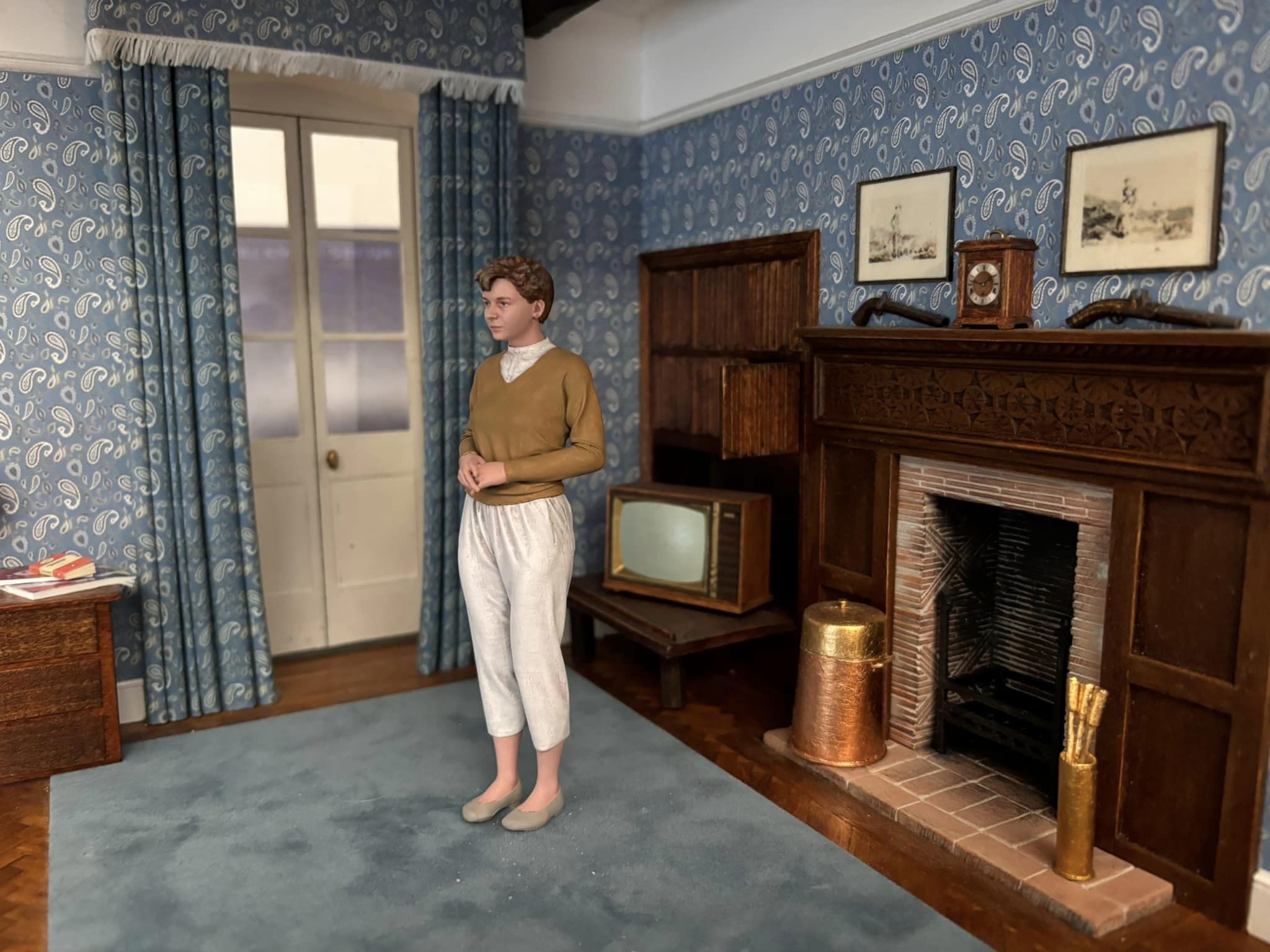 A Nostalgic Autobiographical Diorama of My 1984 Living Room