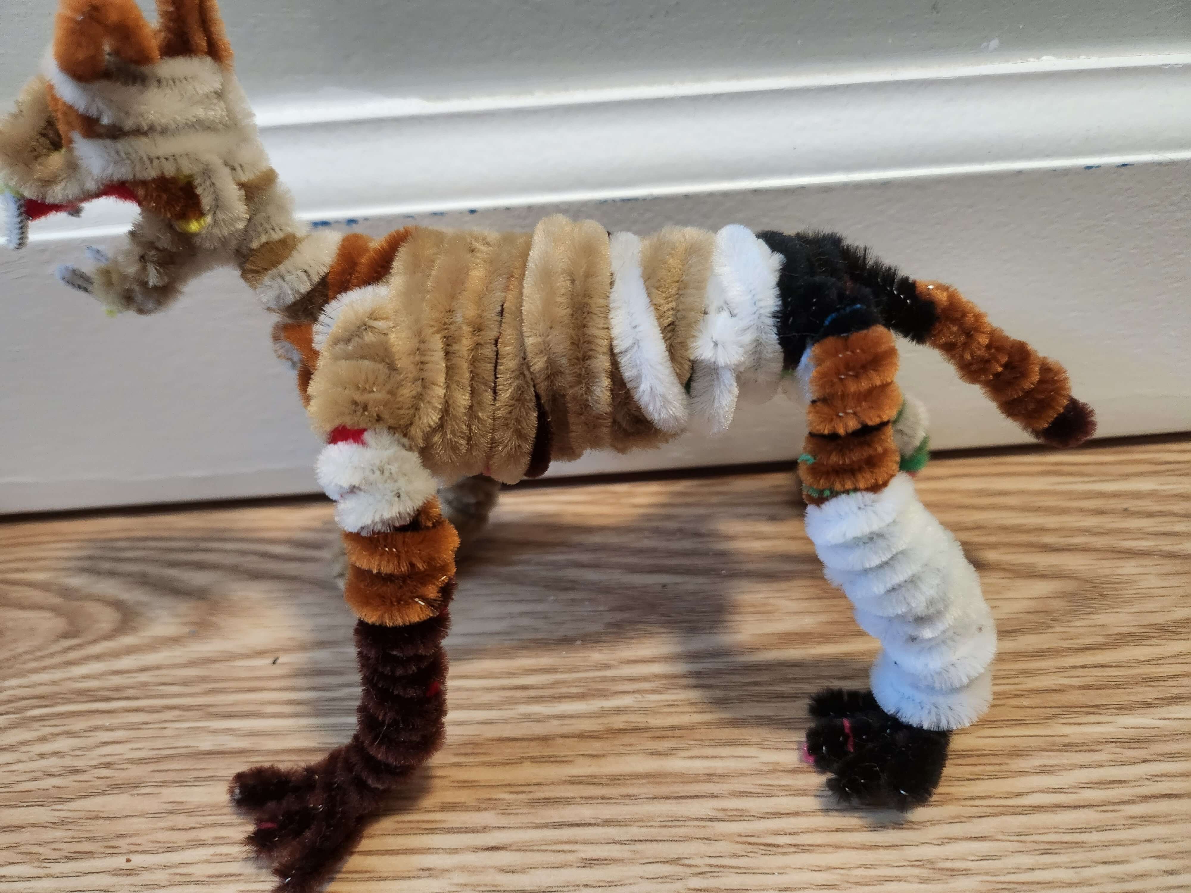 Crafting My Pipe Cleaner Wolf: A Fuzzy Masterpiece