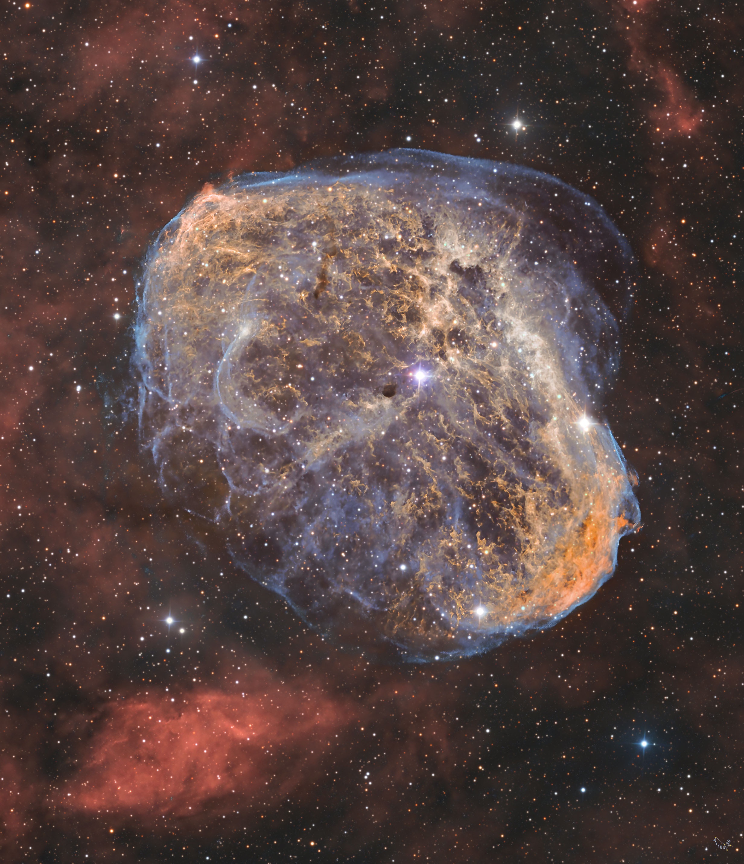 Exploring the Wonders of NGC 6888: The Stunning Crescent Nebula