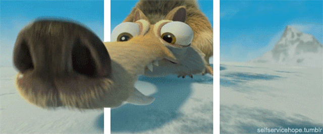 Seeing the world through one eye: This is the first fake 3D effect that actually makes me blink.