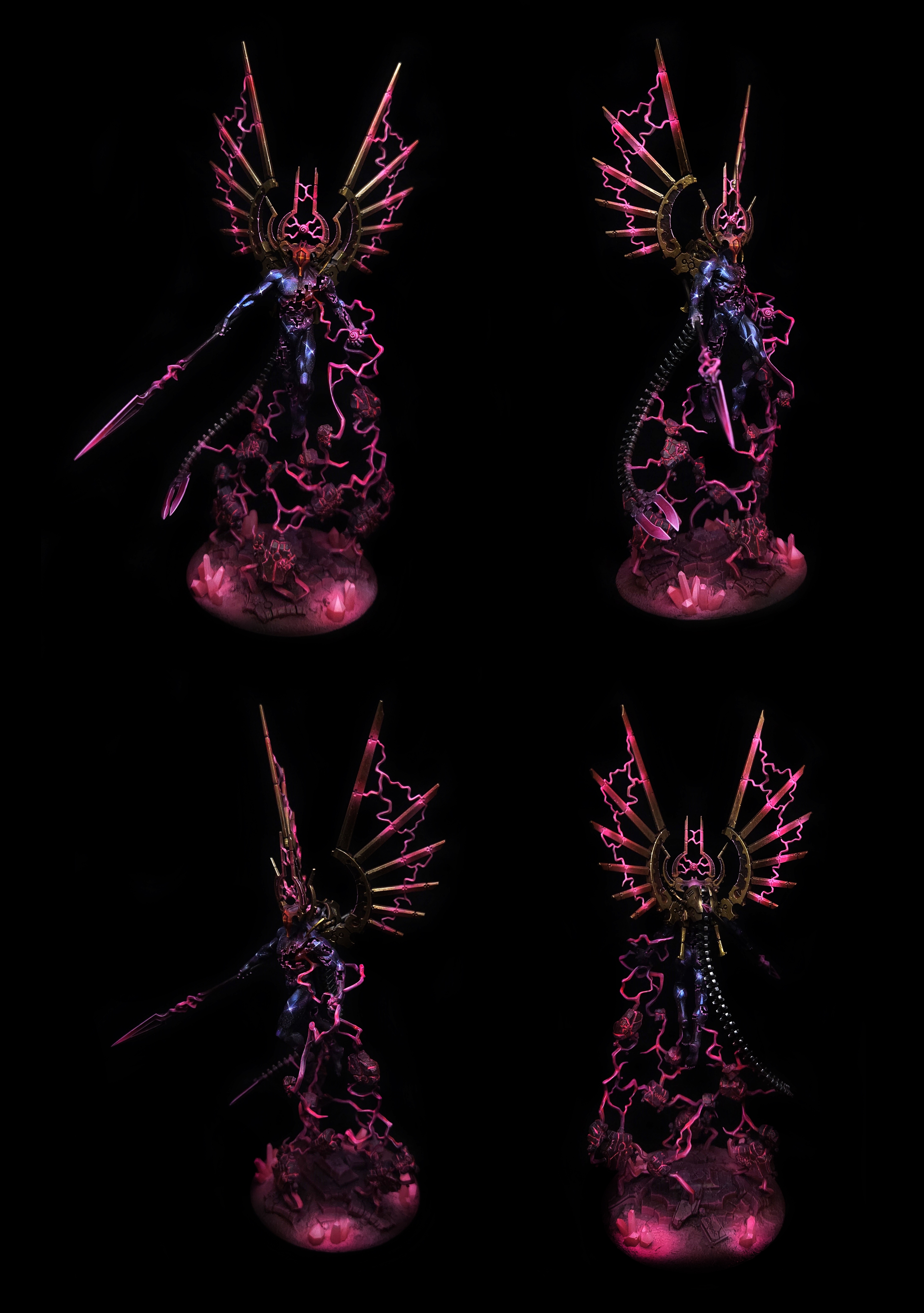 Expanding the Necron army for a client in 40K