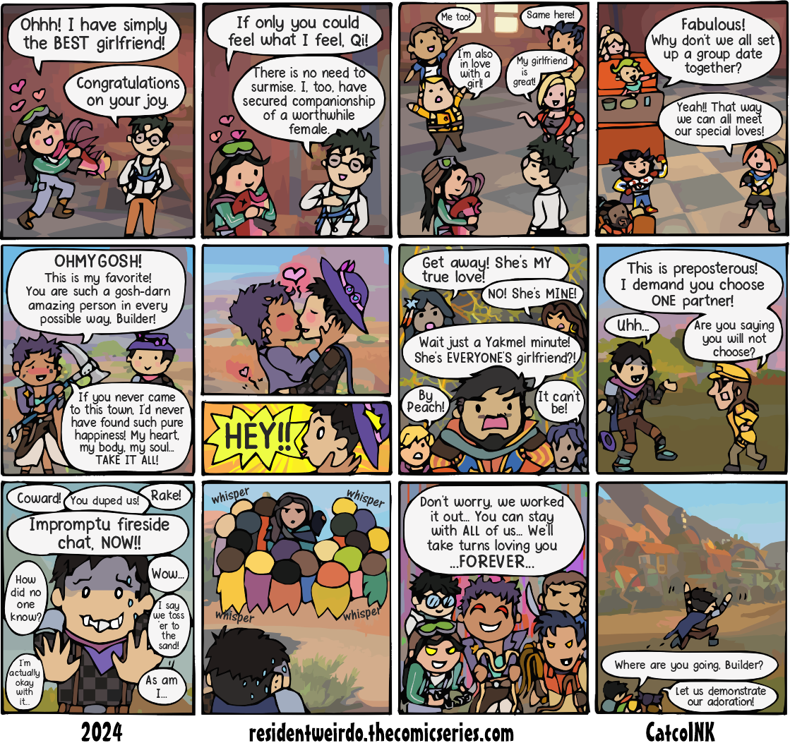 Resident Weirdo Comic: Adventures in Sandrock