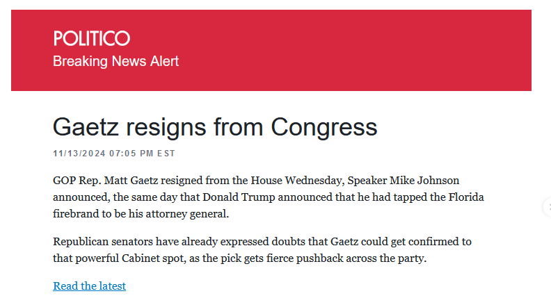 Exciting news ahead! Imagine if the Senate decides not to appoint him – that would be fantastic.