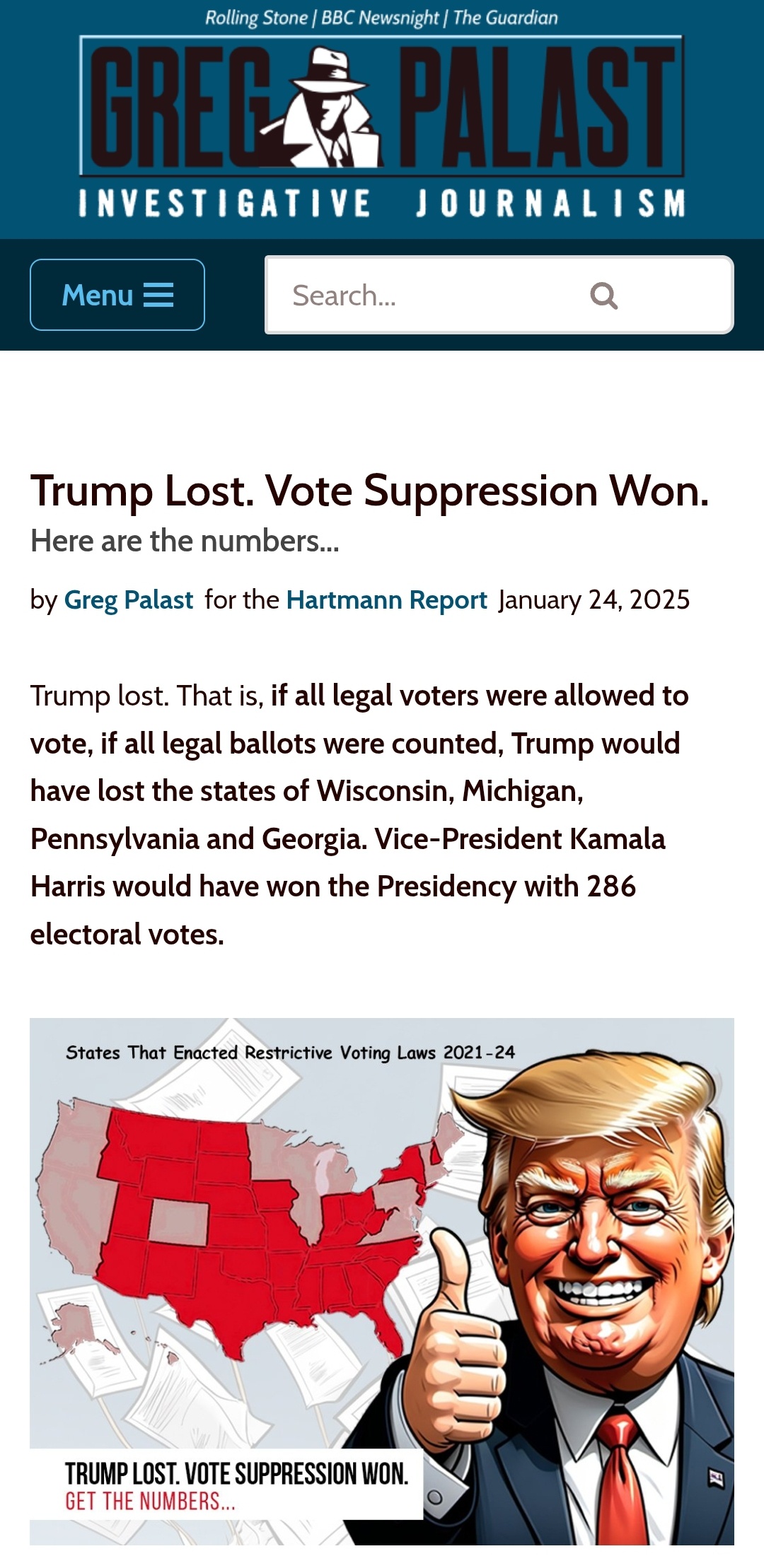 The Victory of Voter Suppression