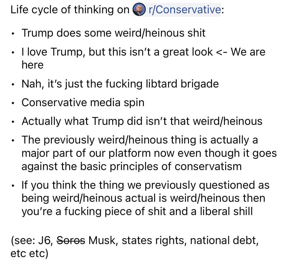 Spot-On Reddit Comment: A Deep Dive into Conservative Thought