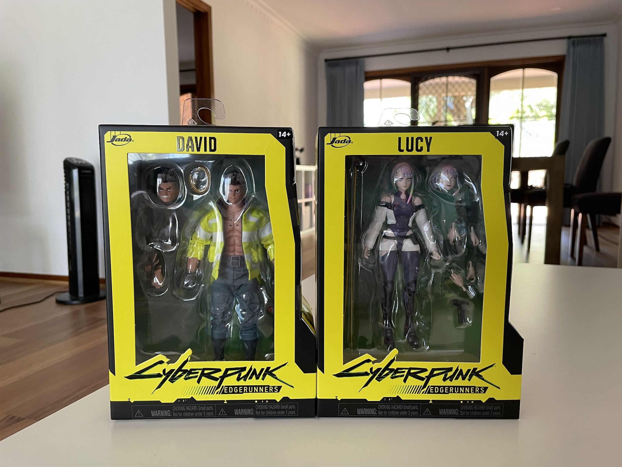 Introducing Jada Toys' Cyberpunk Edgerunners: 6-inch figures of David & Lucy