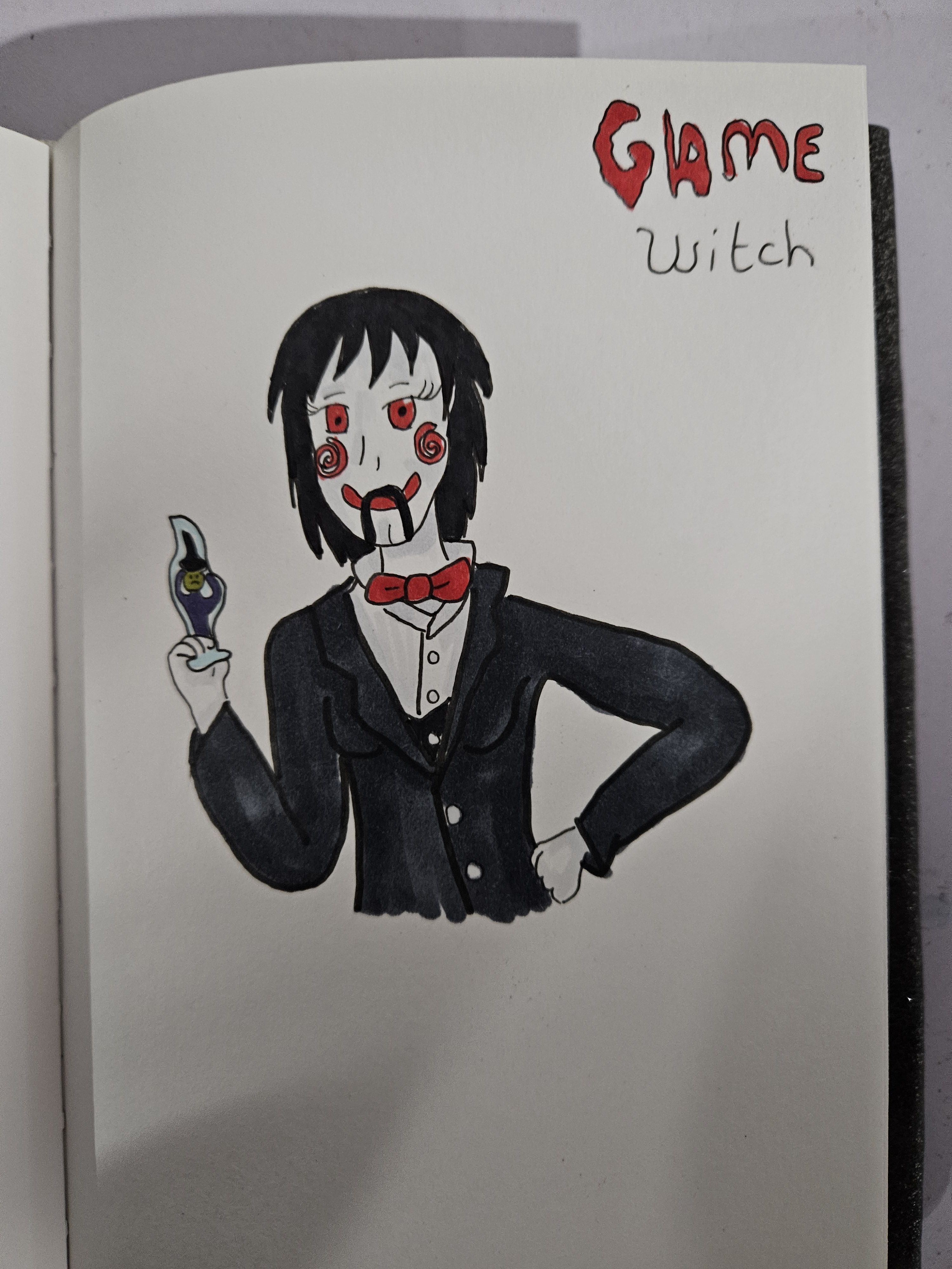 Witchtober Day 19: The Game Witch Unleashed