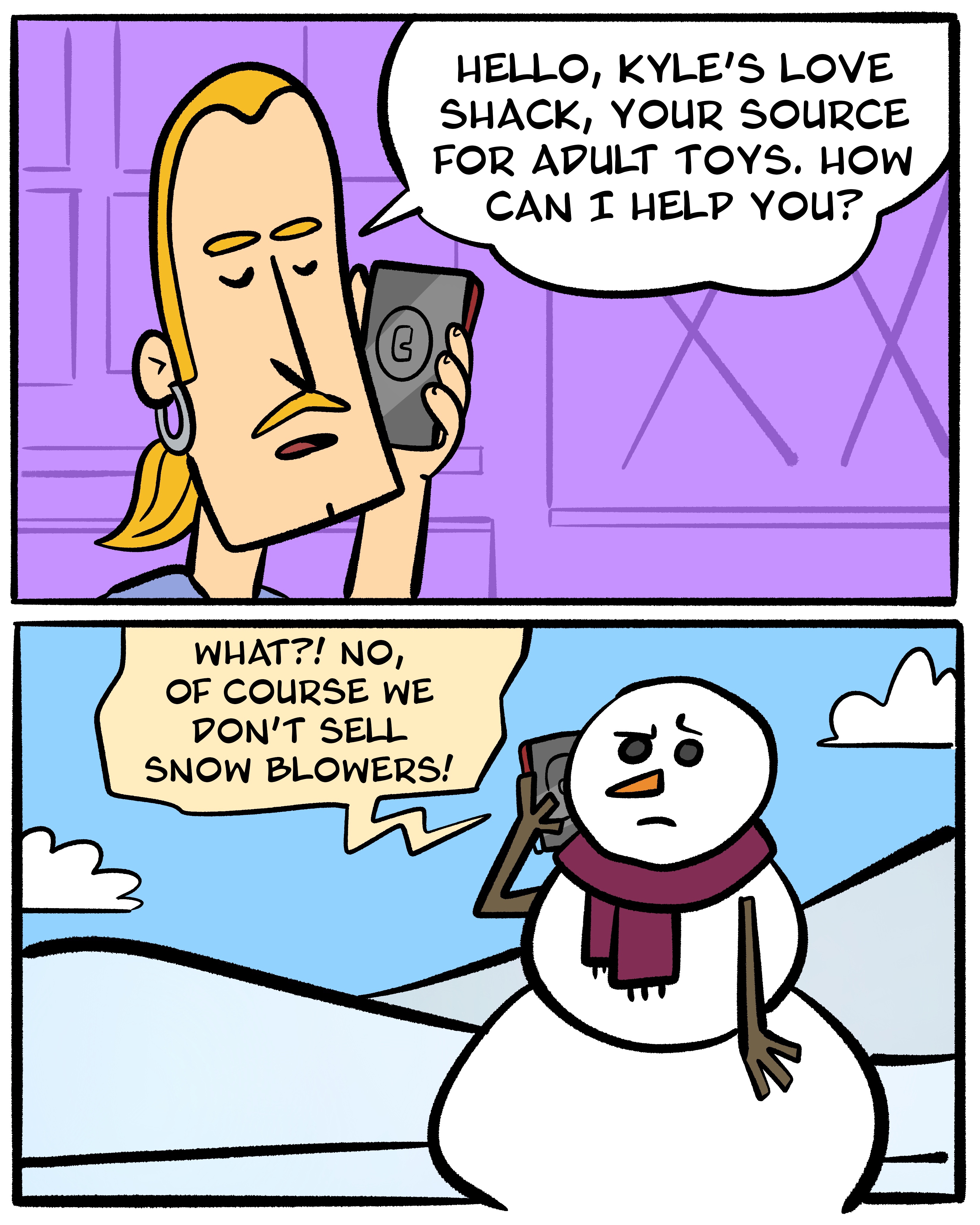 The Solitary Snowman: A Winter's Tale